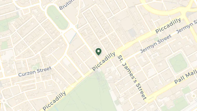 Map of 3 Berkeley St, London W1J 8DL, UK