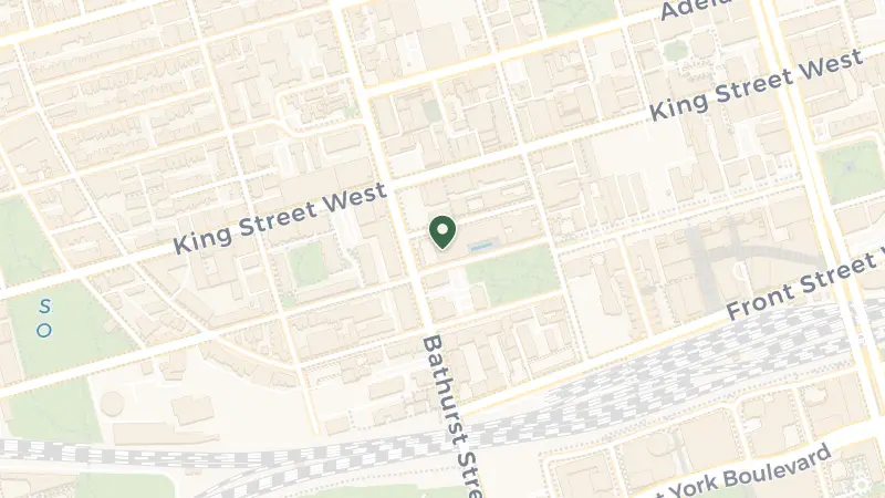 Map of 550 Wellington St W, Toronto, ON M5V 2V4, Canada