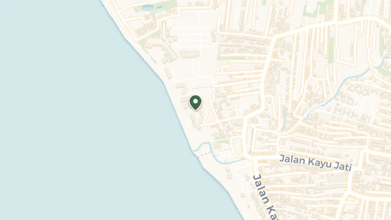 Map of Jl. Taman Ganesha Jl. Petitenget No.9, Seminyak, Bali, Kabupaten Badung, Bali 80361, Indonesia