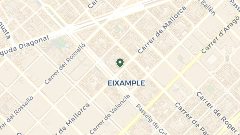 Map of Carrer de Mallorca, 269, Eixample, 08008 Barcelona, Spain