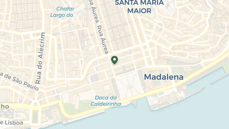 Map of R. do Comércio 132, 1100-150 Lisboa, Portugal