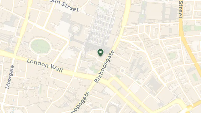 Map of 40 Liverpool St, London EC2M 7QN, UK