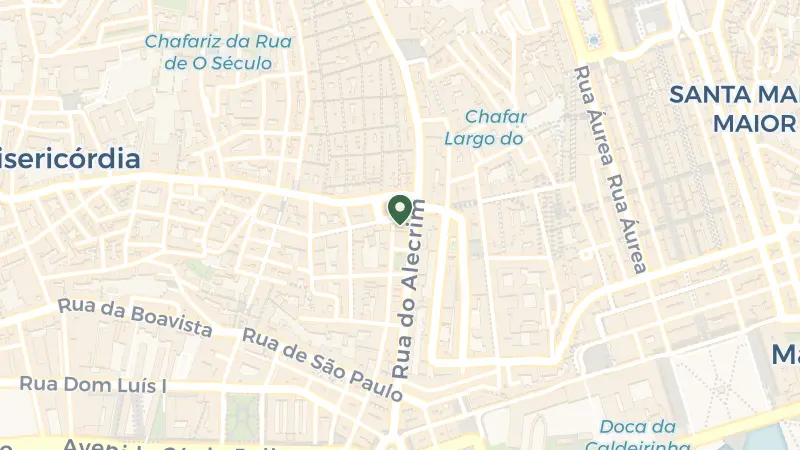 Map of Praça Luís de Camões 2 5º Piso, 1200-243 Lisboa, Portugal