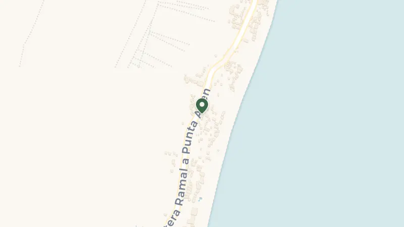 Map of Carr. Tulum-Boca Paila Km.10, Tulum Beach, Zona Hotelera, 77780 Tulum, Q.R., Mexico