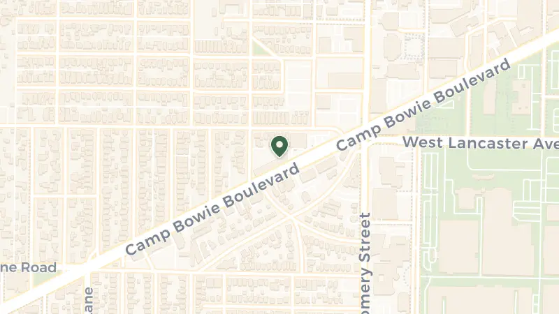 Map of 3700 Camp Bowie Blvd, Fort Worth, TX 76107, USA