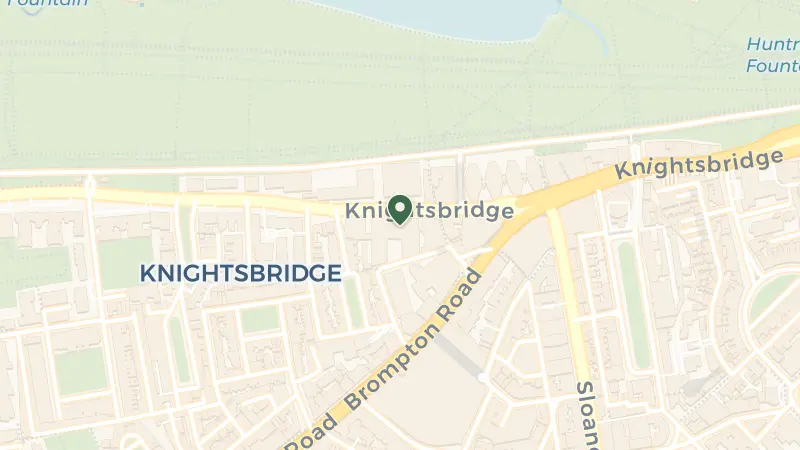 Map of 171 Knightsbridge, London SW7 1DW, UK