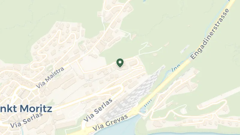 Map of Via Johannes Badrutt 11, 7500 St. Moritz, Switzerland