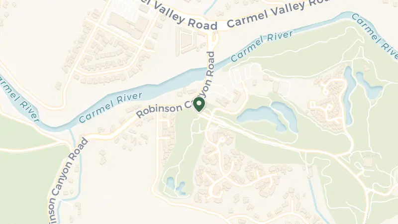 Map of 1 Old Ranch Rd, Carmel, CA 93923, USA