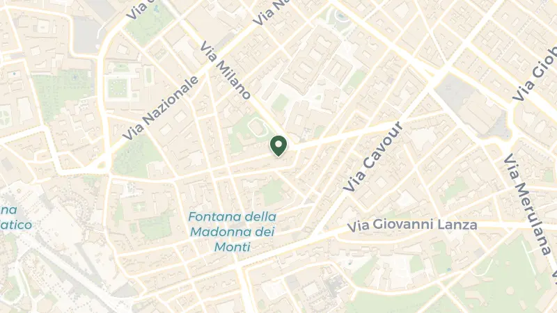 Map of Via Panisperna, 210/212, 00184 Roma RM, Italy