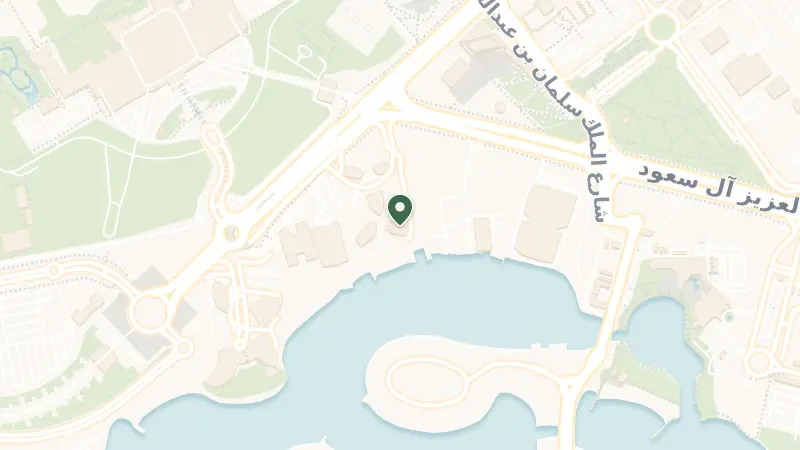 Map of Corniche St - Al Bateen - W32 - Abu Dhabi - United Arab Emirates