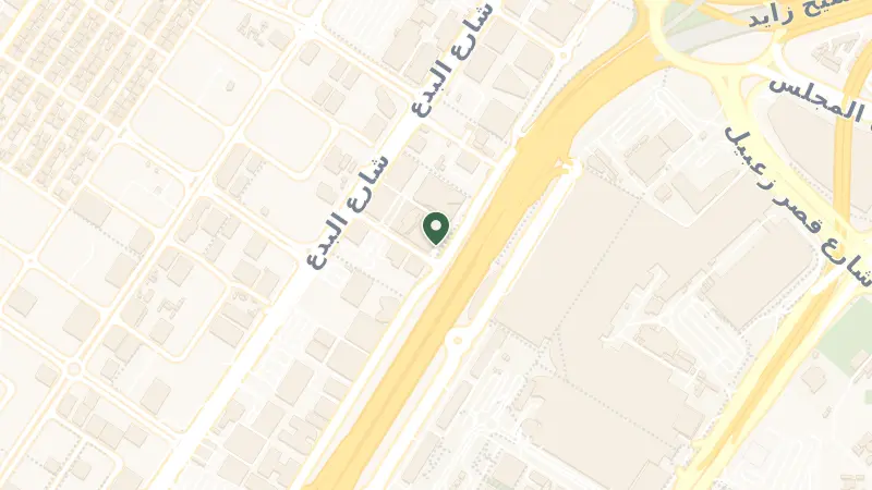Map of Sheikh Zayed Rd - Trade Center First - Dubai - United Arab Emirates