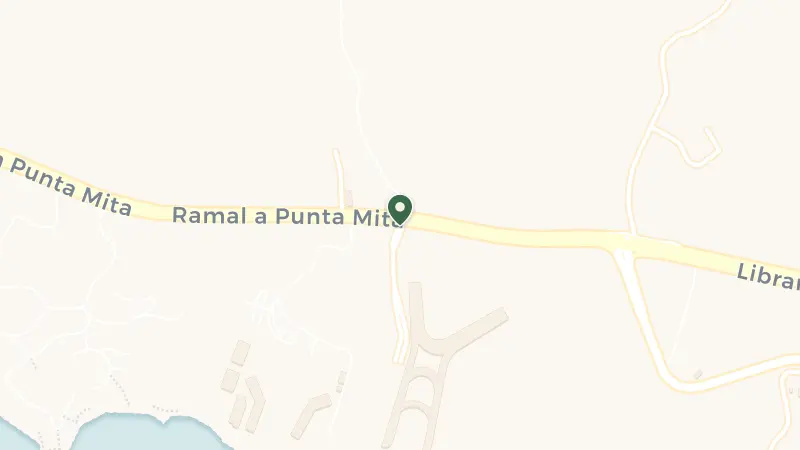 Map of Carretera Cruz De Huanacaxtle Punta De Mita. 5 Bucerias, 63762 Nayarit, Nay., Mexico