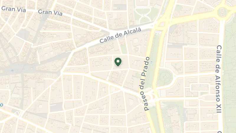 Map of C. de Zorrilla, 19, Centro, 28014 Madrid, Spain