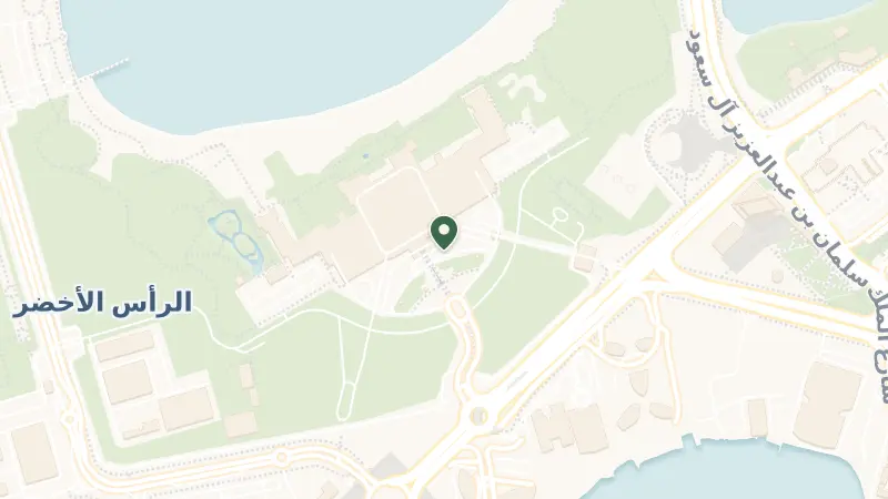 Map of West Corniche Road - Al Ras Al Akhdar - Abu Dhabi - United Arab Emirates