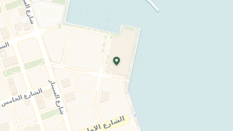 Map of 6th street, Lusail, Qatar