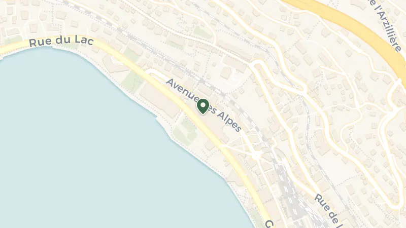 Map of Av. Claude-Nobs 2, 1820 Montreux, Switzerland