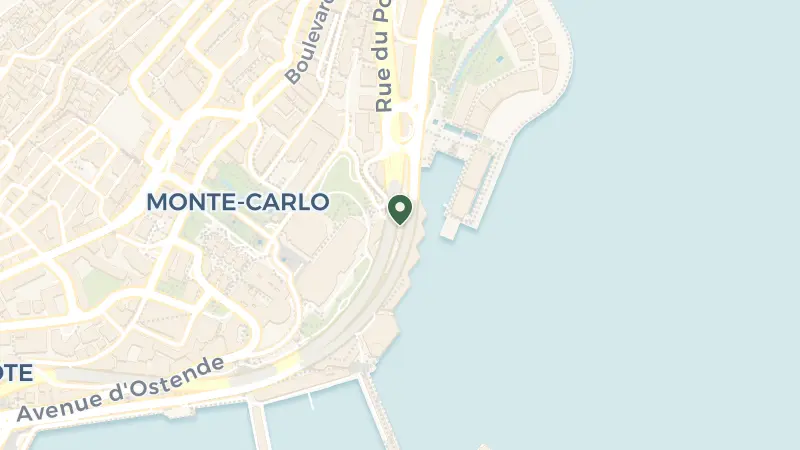 Map of 12 Av. des Spélugues, 98000 Monaco