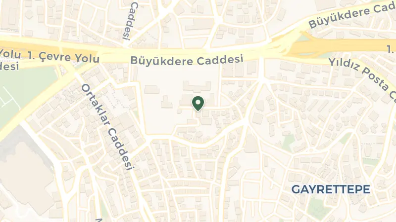 Map of Mecidiyeköy Mahallesi, Büyükdere Cd. No:76, 34393 Şişli/İstanbul, Türkiye