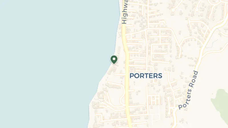 Map of Highway 1, Holetown, Saint James BB24051Barbados