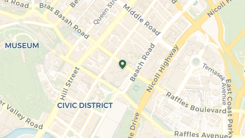 Map of 80 Bras Basah Rd, Singapore 189560