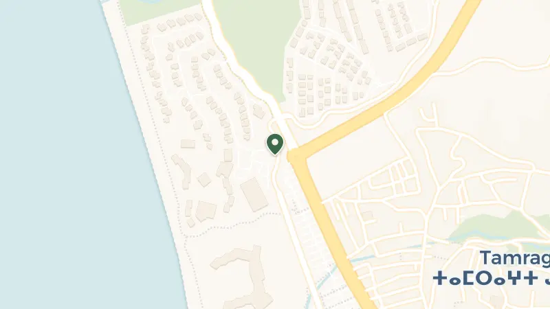 Map of Station Touristique, Km 17 Route D'Essaouira, Taghazout 80750, Morocco