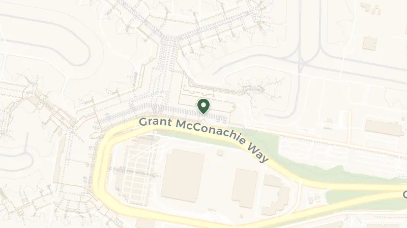Map of Vancouver International Airport, 3111 Grant McConachie Wy, Richmond, BC V7B 0A6, Canada