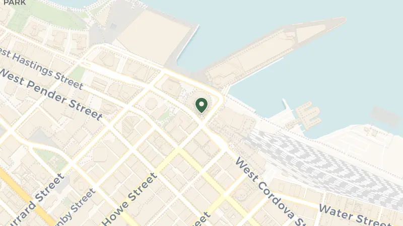 Map of 900 Canada Pl, Vancouver, BC V6C 3L5, Canada