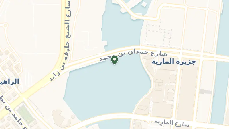 Map of ISLAND - Abu Dhabi Global Market - Second St - Al Maryah Island - MI1 - Abu Dhabi - United Arab Emirates