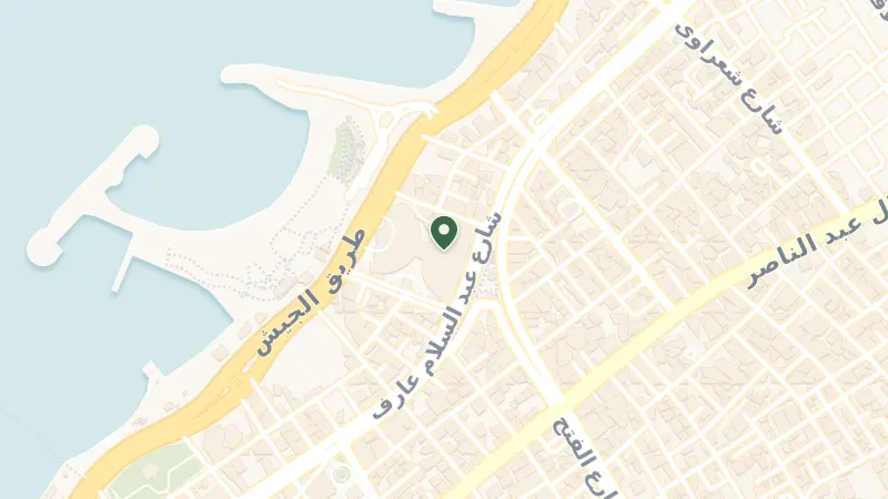 Map of 399 El El-Gaish Rd, San Stefano, El Raml 1, Alexandria Governorate 21599, Egypt