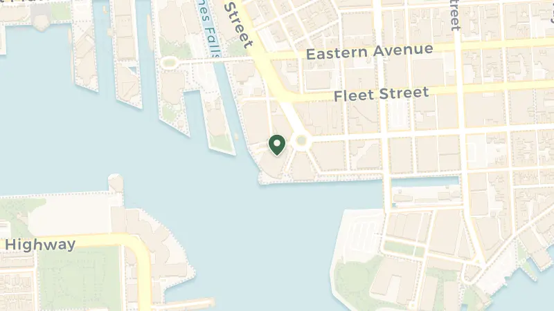 Map of 200 International Drive, Baltimore, MD 21202, USA