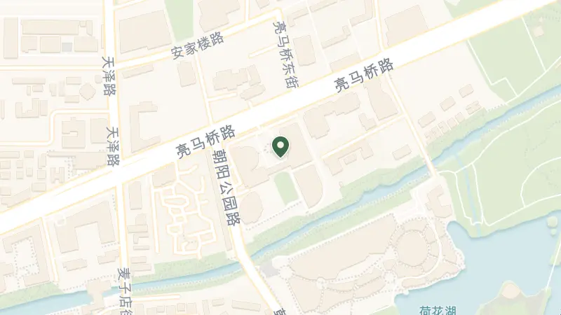 Map of 48 Liang Ma Qiao Lu, Chao Yang Qu, Bei Jing Shi, China, 100125