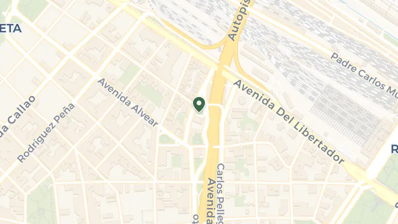 Map of Posadas 1086 88, C1011ABB Cdad. Autónoma de Buenos Aires, Argentina