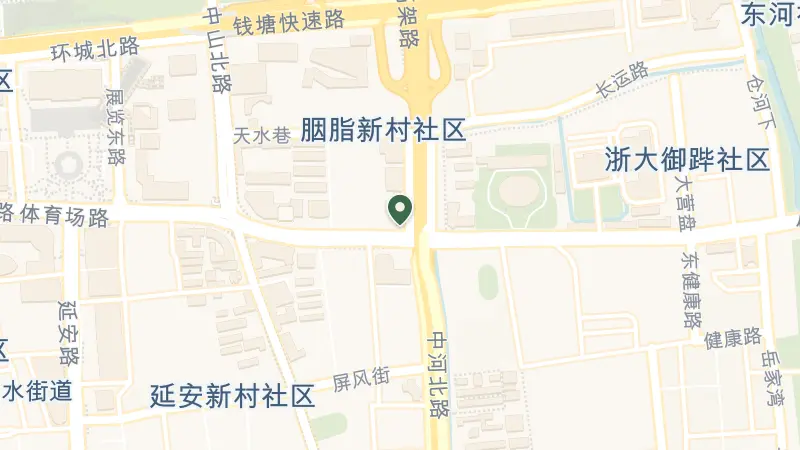 Map of 493 Zhong Shan Bei Lu, Xia Cheng Qu, Hang Zhou Shi, Zhe Jiang Sheng, China, 310005