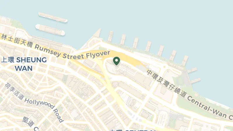 Map of 8 Finance St, Central, Hong Kong