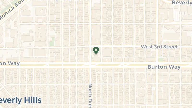 Map of 300 S Doheny Dr, Los Angeles, CA 90048, USA