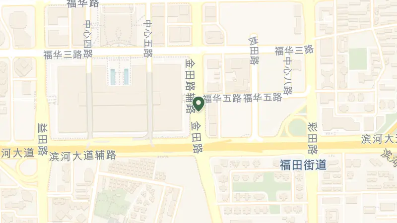 Map of 138 Fu Hua San Lu, 中心城 Fu Tian Qu, Shen Zhen Shi, Guang Dong Sheng, China, 518017