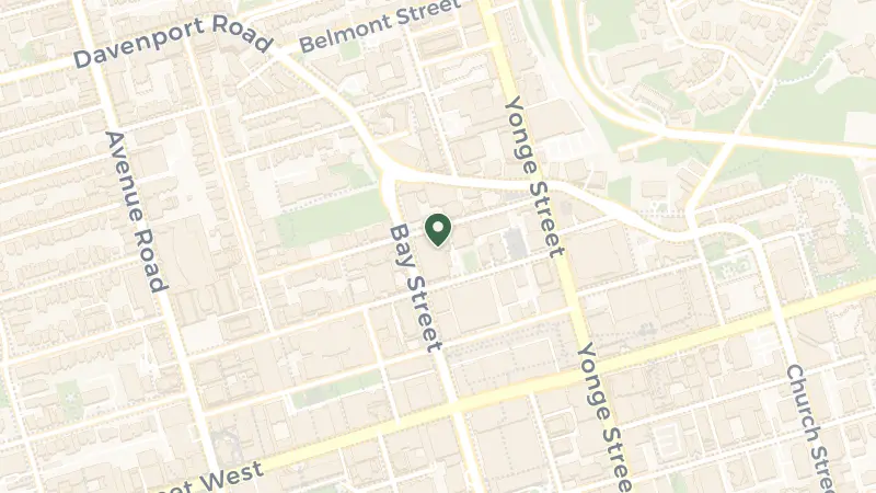 Map of 60 Yorkville Ave, Toronto, ON M4W 0A4, Canada