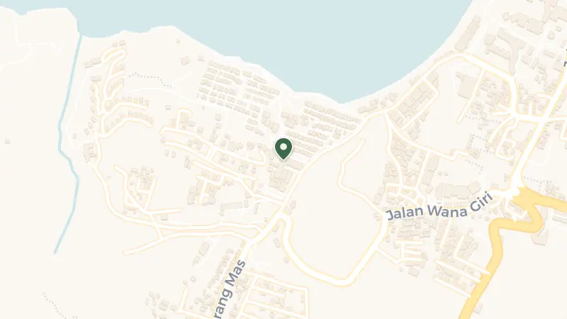 Map of Jl. Bukit Permai, Jimbaran, Kec. Kuta Sel., Kabupaten Badung, Bali 80361, Indonesia