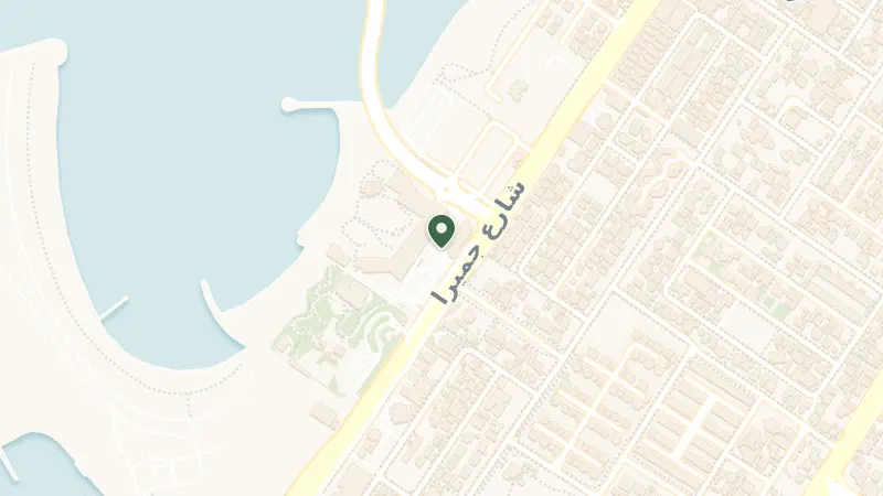 Map of Jumeira St - Jumeirah - Jumeirah 2 - Dubai - United Arab Emirates