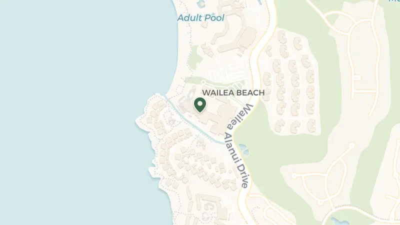 Map of 3900 Wailea Alanui Dr, Kihei, HI 96753, USA