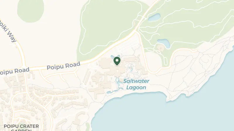 Map of 1571 Poipu Rd, Koloa, HI 96756, USA