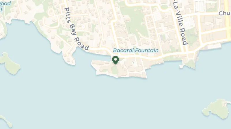 Map of 76 Pitts Bay Rd, HM 08, Bermuda