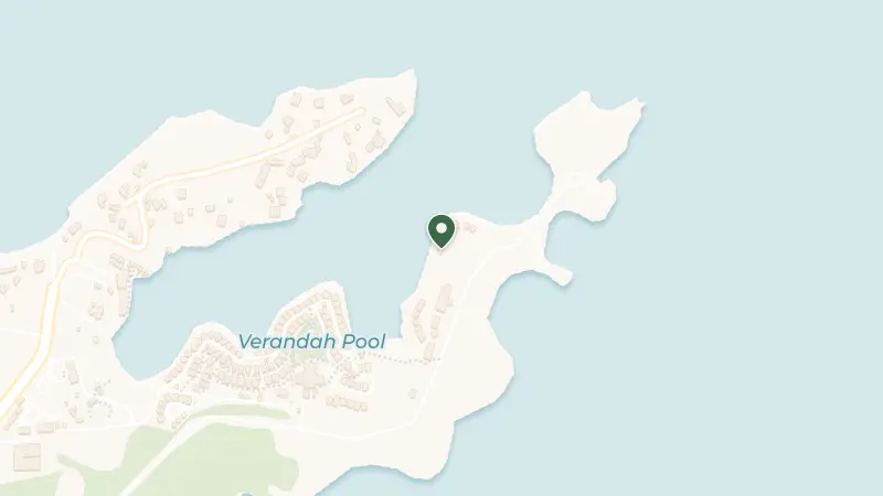 Map of St. Phillip's North Willikies St. Philip Adjacent to Devil’s Bridge National Park, Antigua and Barbuda