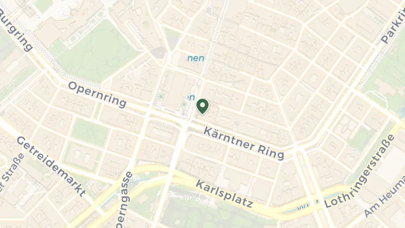 Map of Kärntner Ring 1, 1010 Wien, Austria