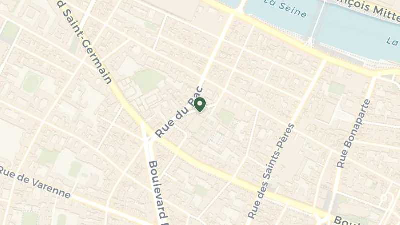 Map of 3 Rue de Montalembert, 75007 Paris, France