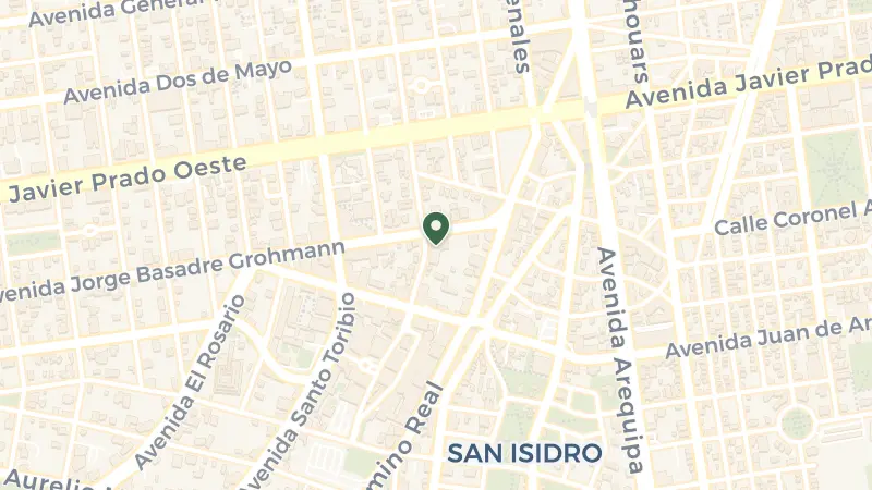 Map of Av. Jorge Basadre Grohmann 367, Lima 15073, Peru