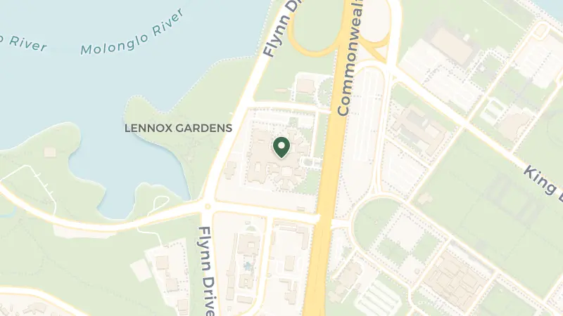 Map of 120 Commonwealth Ave, Yarralumla ACT 2600, Australia