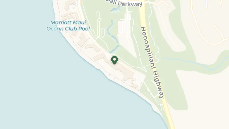 Map of 200 Nohea Kai Dr, Lahaina, HI 96761, USA