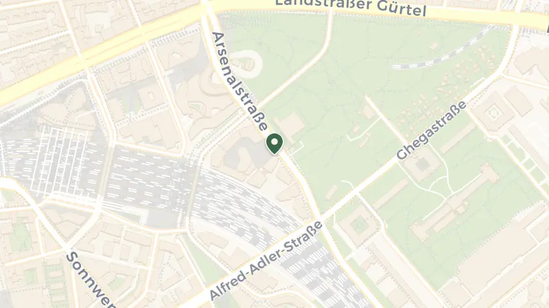 Map of Arsenalstraße 10, 1100 Wien, Austria