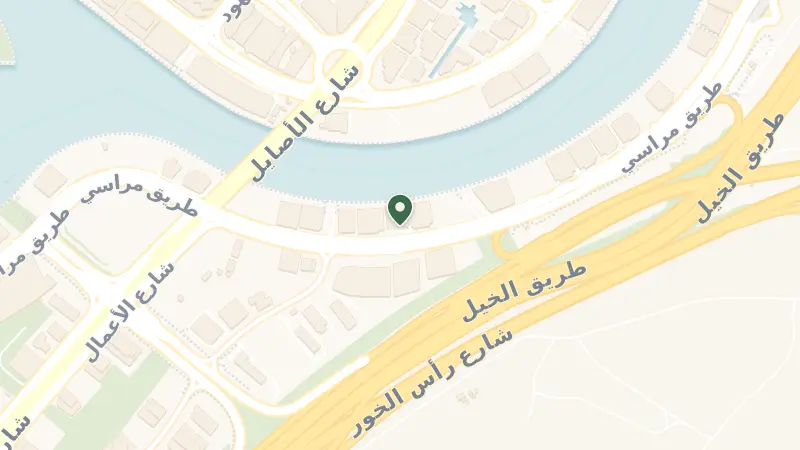 Map of Business Bay - Dubai - United Arab Emirates